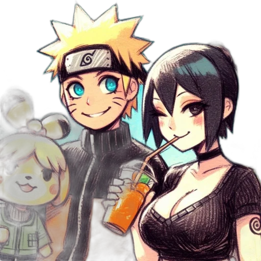 anime, concept art, comic book art, cartoon transparent PNG cut-out