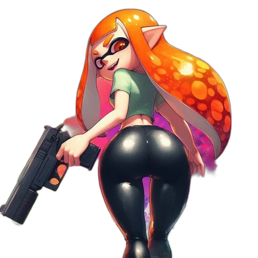 weapon, jacket, staff, animal transparent PNG cut-out