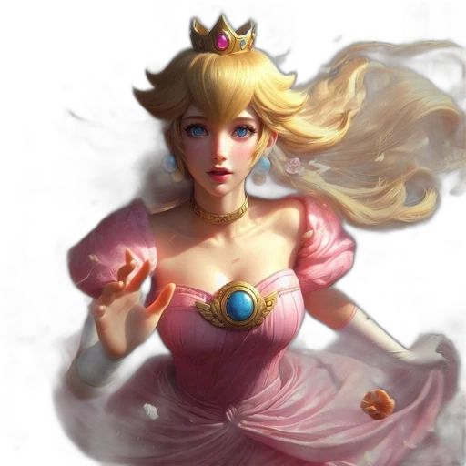 crown, dress, concept art, fantasy art transparent PNG cut-out