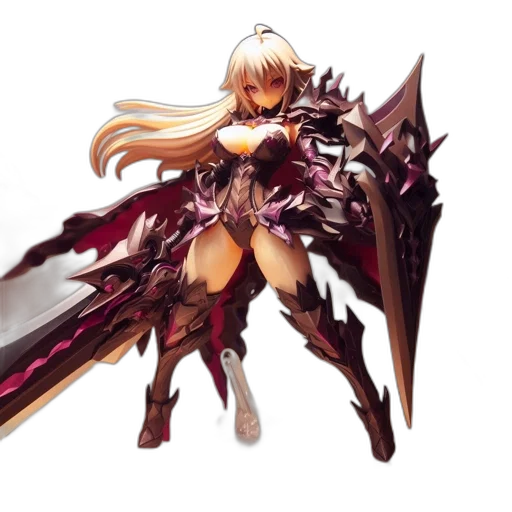weapon, dragon, sword, concept art transparent PNG cut-out