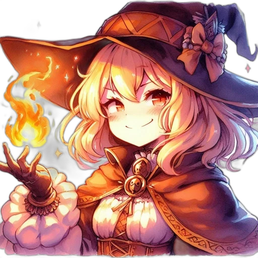 staff, hat, weapon, dragon transparent PNG cut-out