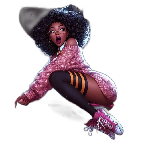 jacket, hair, hat, concept art transparent PNG cut-out