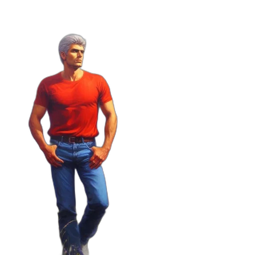 jacket, robot, 3d render, concept art transparent PNG cut-out