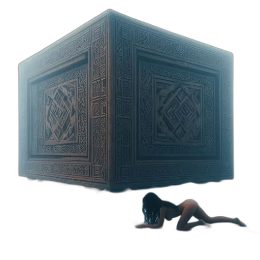 furniture, crown, 3d render, concept art transparent PNG cut-out