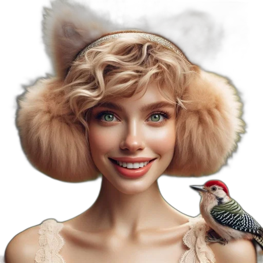 hat, hair, creature, mask transparent PNG cut-out