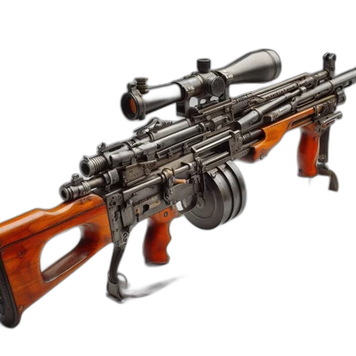 weapon, 3d render, photorealistic, concept art transparent PNG cut-out