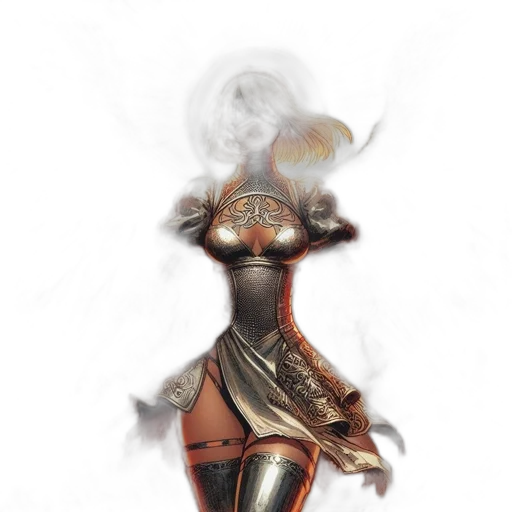 robot, staff, sword, mask transparent PNG cut-out