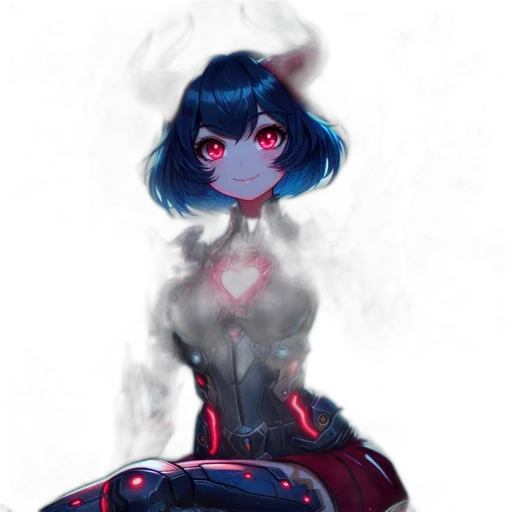 dress, mask, robot, creature transparent PNG cut-out