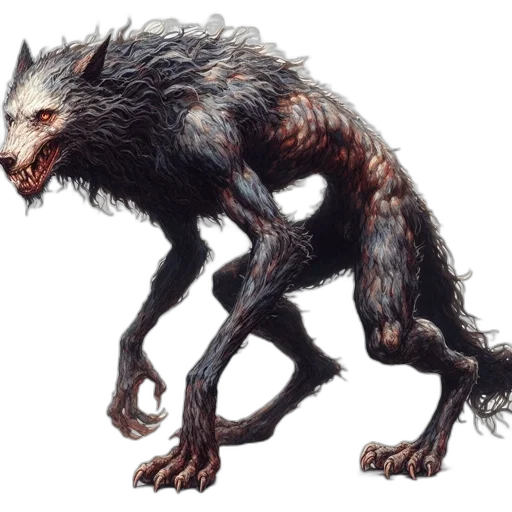 creature, animal, dragon, staff transparent PNG cut-out