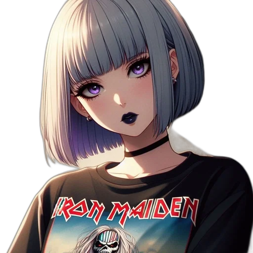 face, robot, jacket, hair transparent PNG cut-out