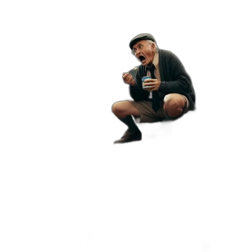 hat, staff, umbrella, shoes transparent PNG cut-out