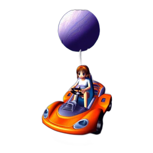 car, 3d render, concept art, photorealistic transparent PNG cut-out