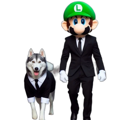 animal, hat, staff, mask transparent PNG cut-out