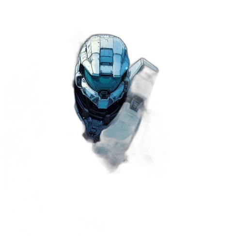 robot, mask, face, weapon transparent PNG cut-out