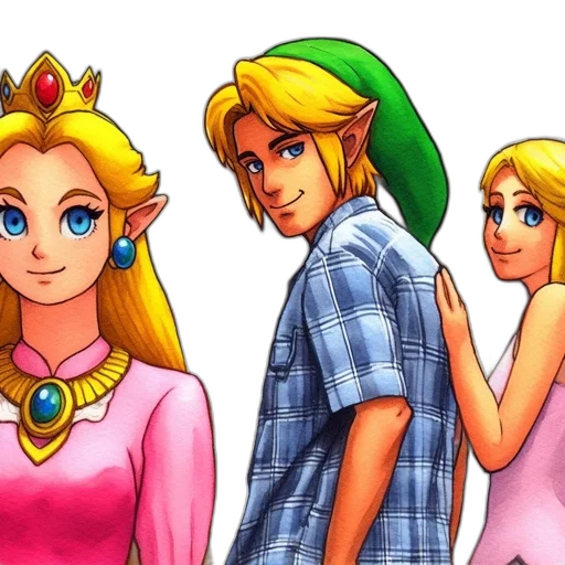 crown, dress, pixel art, concept art transparent PNG cut-out