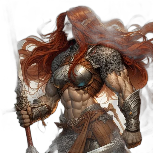 sword, fantasy art, concept art, comic book art transparent PNG cut-out