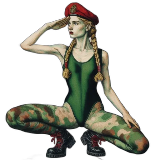 dress, hat, concept art, pixel art transparent PNG cut-out