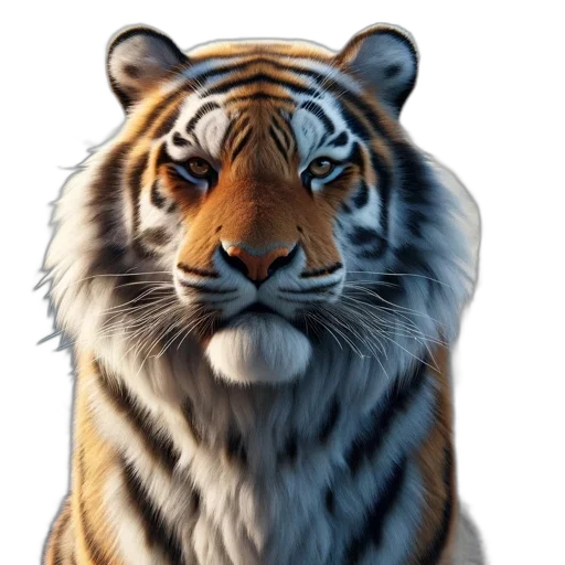 animal, creature, face, photorealistic transparent PNG cut-out