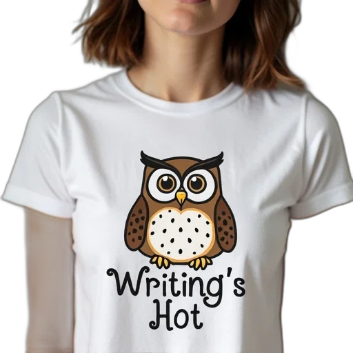 woman, wearing, white, t-shirt transparent PNG cut-out