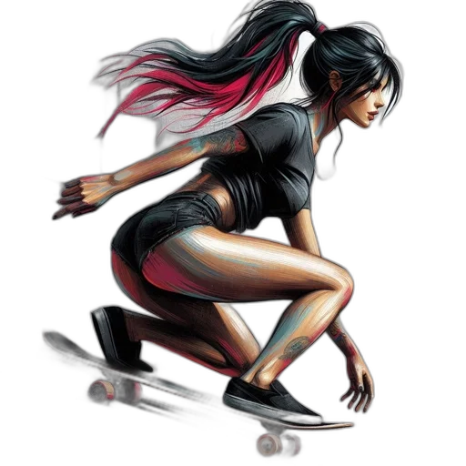 concept art, comic book art, fantasy art, photorealistic transparent PNG cut-out