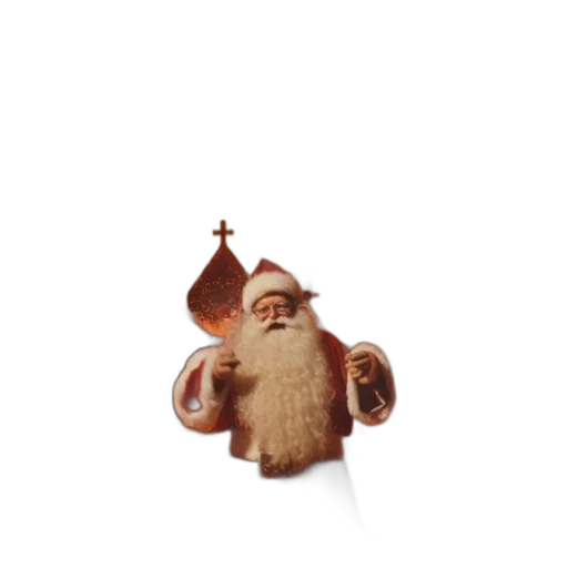 staff, creature, hat, robot transparent PNG cut-out