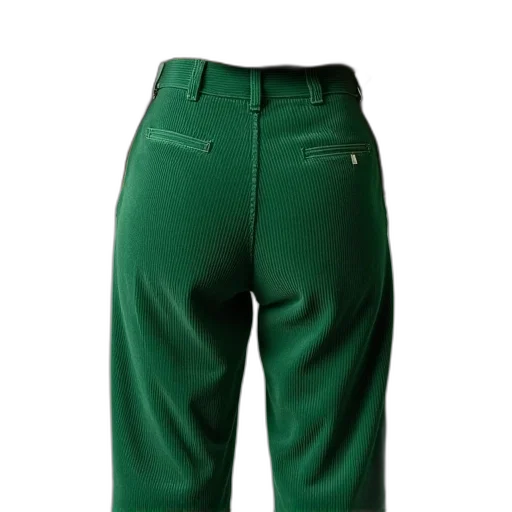 jacket, green, picture, corduroy transparent PNG cut-out