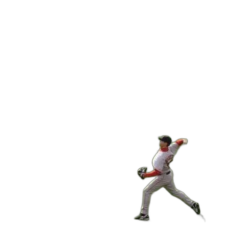 baseball, player, white, uniform transparent PNG cut-out