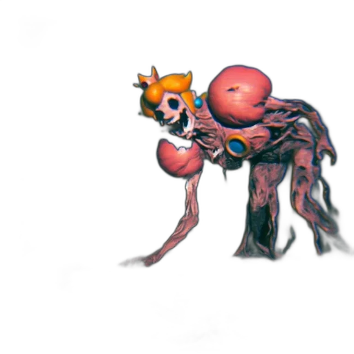 creature, animal, robot, crown transparent PNG cut-out