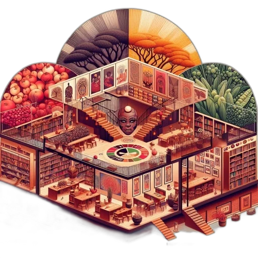 food, furniture, building, concept art transparent PNG cut-out
