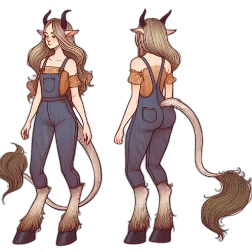 concept art, fantasy art, cartoon, anime transparent PNG cut-out