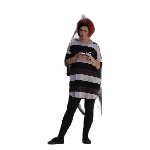 dress, creature, hat, jacket transparent PNG cut-out