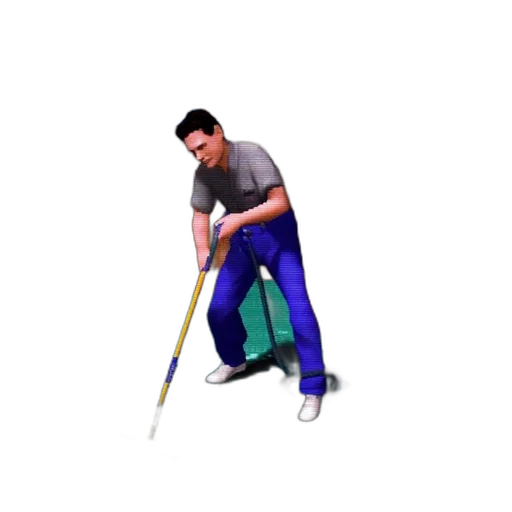 staff, weapon, 3d render, two transparent PNG cut-out