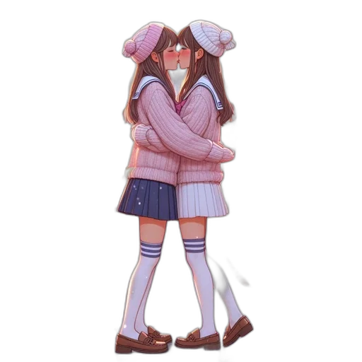 jacket, dress, hat, mask transparent PNG cut-out
