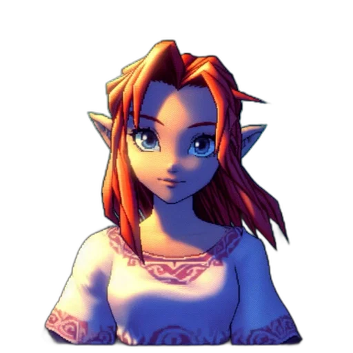 dress, face, staff, crown transparent PNG cut-out
