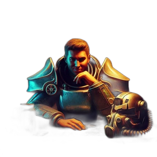 weapon, robot, staff, mask transparent PNG cut-out