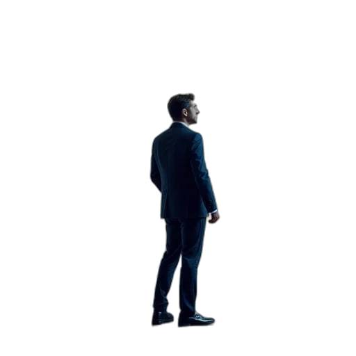 jacket, staff, robot, umbrella transparent PNG cut-out