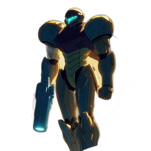 robot, weapon, jacket, creature transparent PNG cut-out