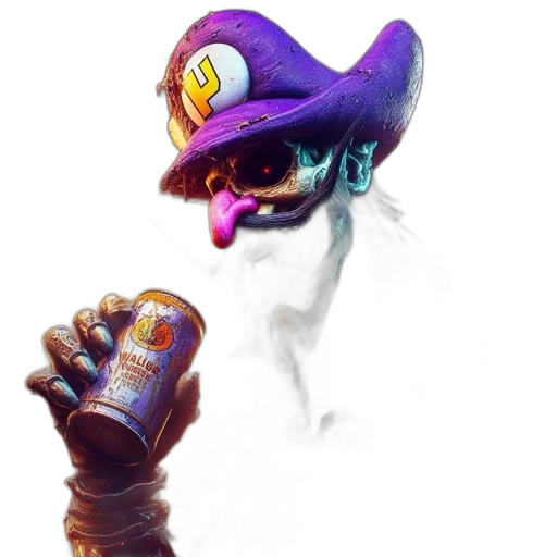 hat, bottle, mask, staff transparent PNG cut-out