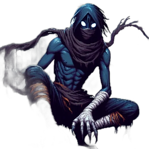 mask, creature, concept art, comic book art transparent PNG cut-out