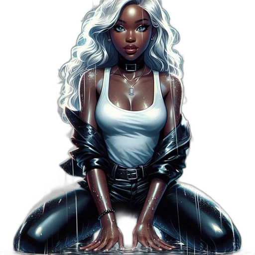 comic book art, concept art, fantasy art, cartoon transparent PNG cut-out