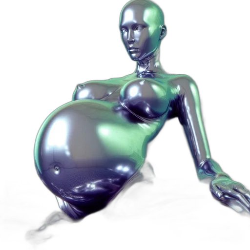 robot, creature, jewelry, dress transparent PNG cut-out