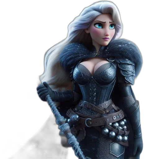 3d render, concept art, fantasy art, comic book art transparent PNG cut-out
