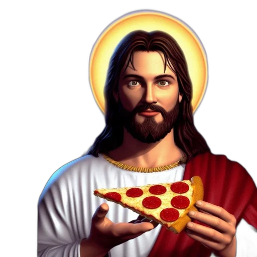 food, 3d render, pixel art, photorealistic transparent PNG cut-out