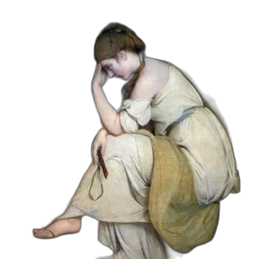 dress, staff, face, jewelry transparent PNG cut-out