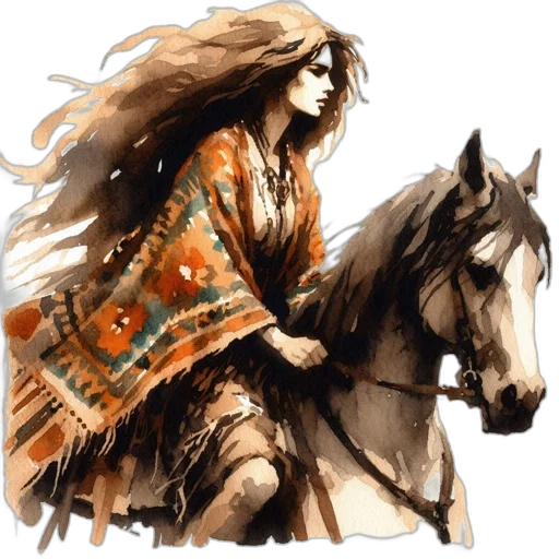 fantasy art, concept art, photorealistic, oil painting transparent PNG cut-out