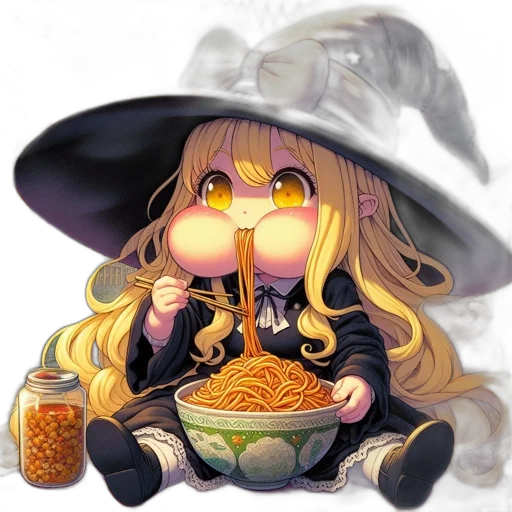 food, hat, anime, pixel art transparent PNG cut-out