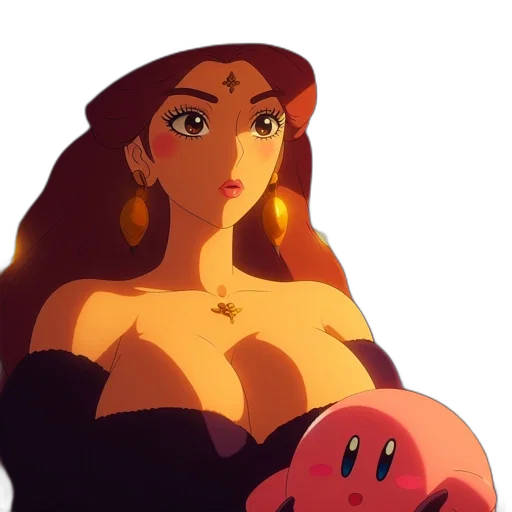 dress, crown, face, concept art transparent PNG cut-out