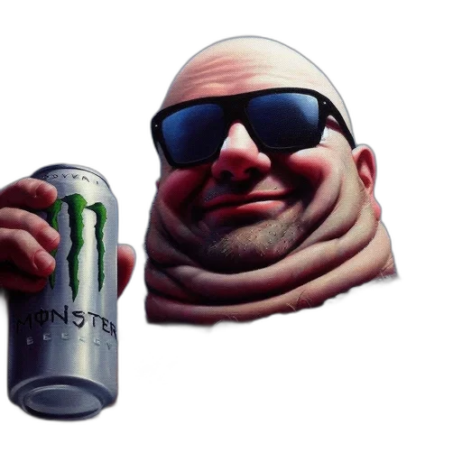 food, creature, face, bottle transparent PNG cut-out