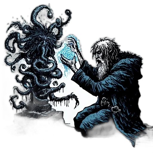 hair, creature, mask, concept art transparent PNG cut-out