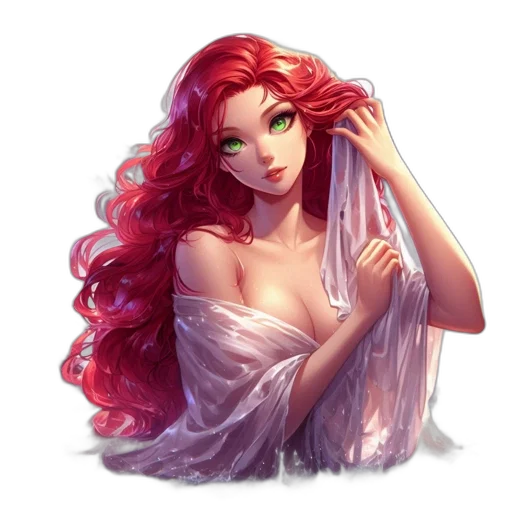 dress, jewelry, hair, crown transparent PNG cut-out